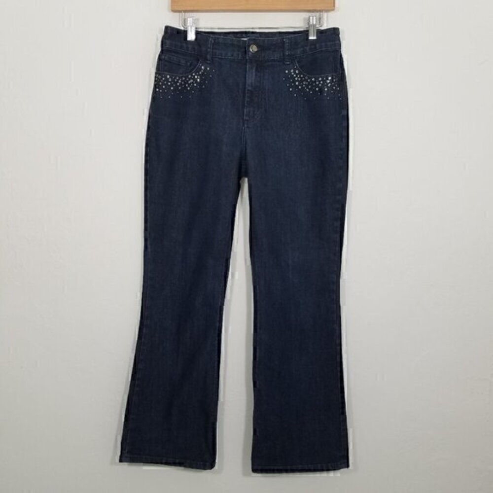 Chico's Platinum Jeans Blue Size 1 SHORT